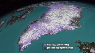 Illustration for article titled A Stunning 3D Cross-Section Of Greenland's Ice Sheet